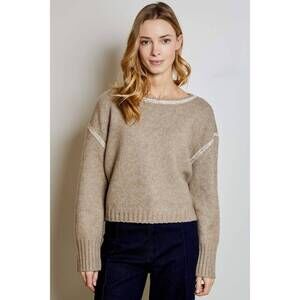NEW DH NEW YORK seraphina sweater in champagne